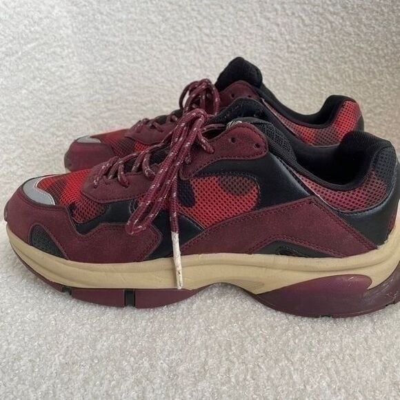 SNKR Project Park Avenue Casual Shoes Mens 9 42 Wine Camo - Picture 2 of 10